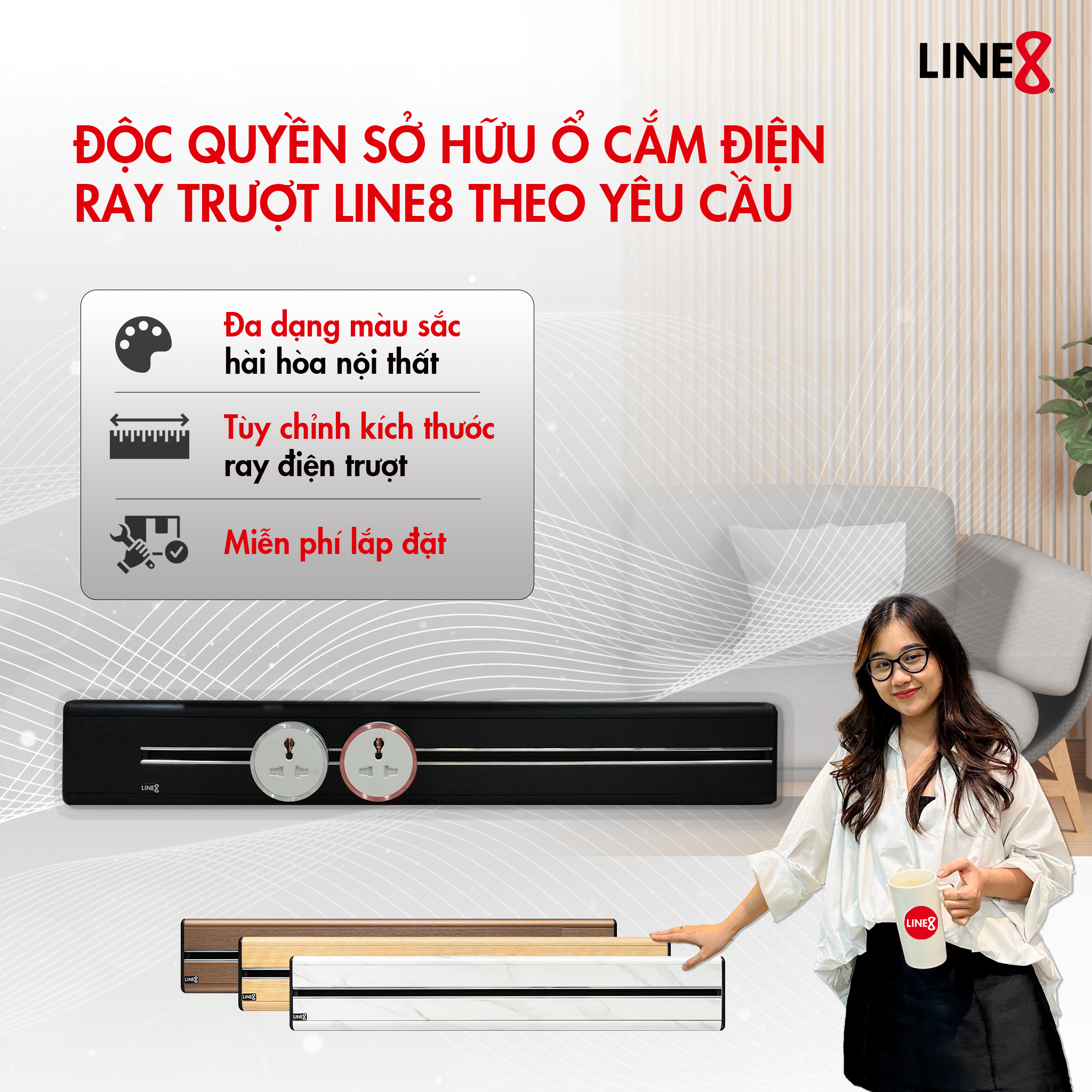 Gói Line8 Bếp 6000mm