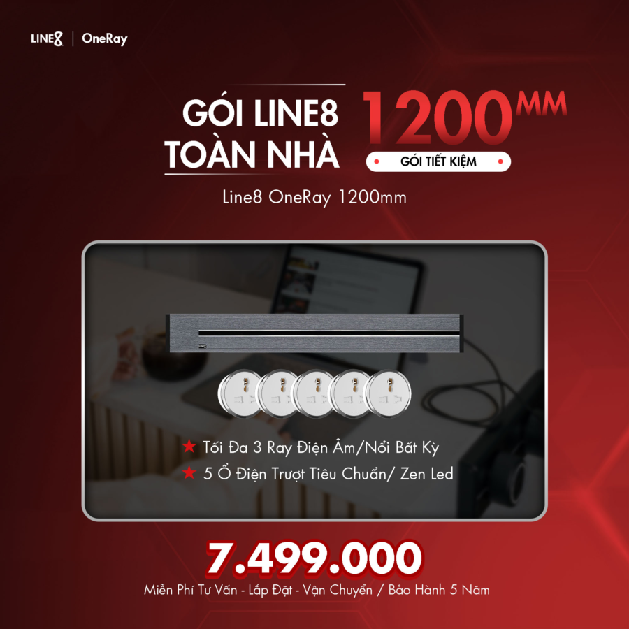 Gói Line8 Toàn Nhà 1200mm